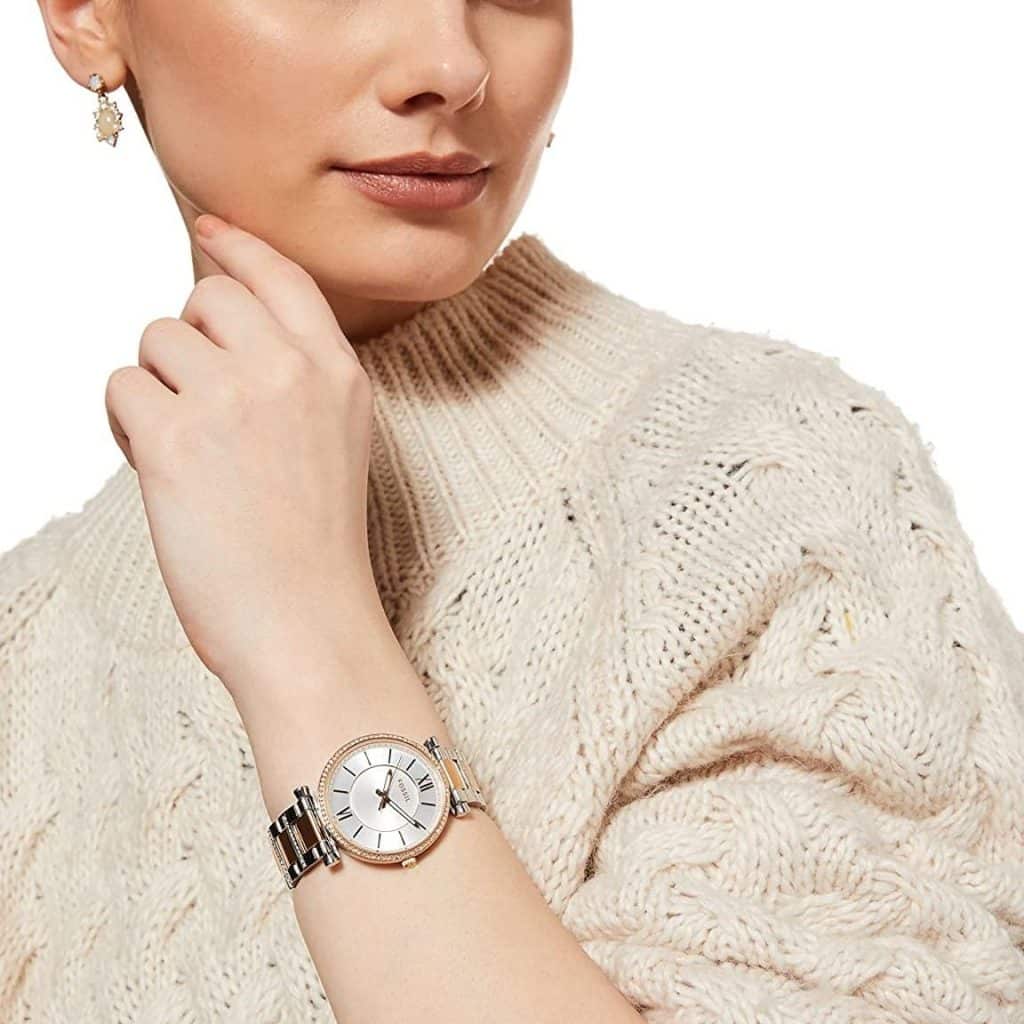 Fossil Watch Carlie Two-tone ES4342 | Watches Prime