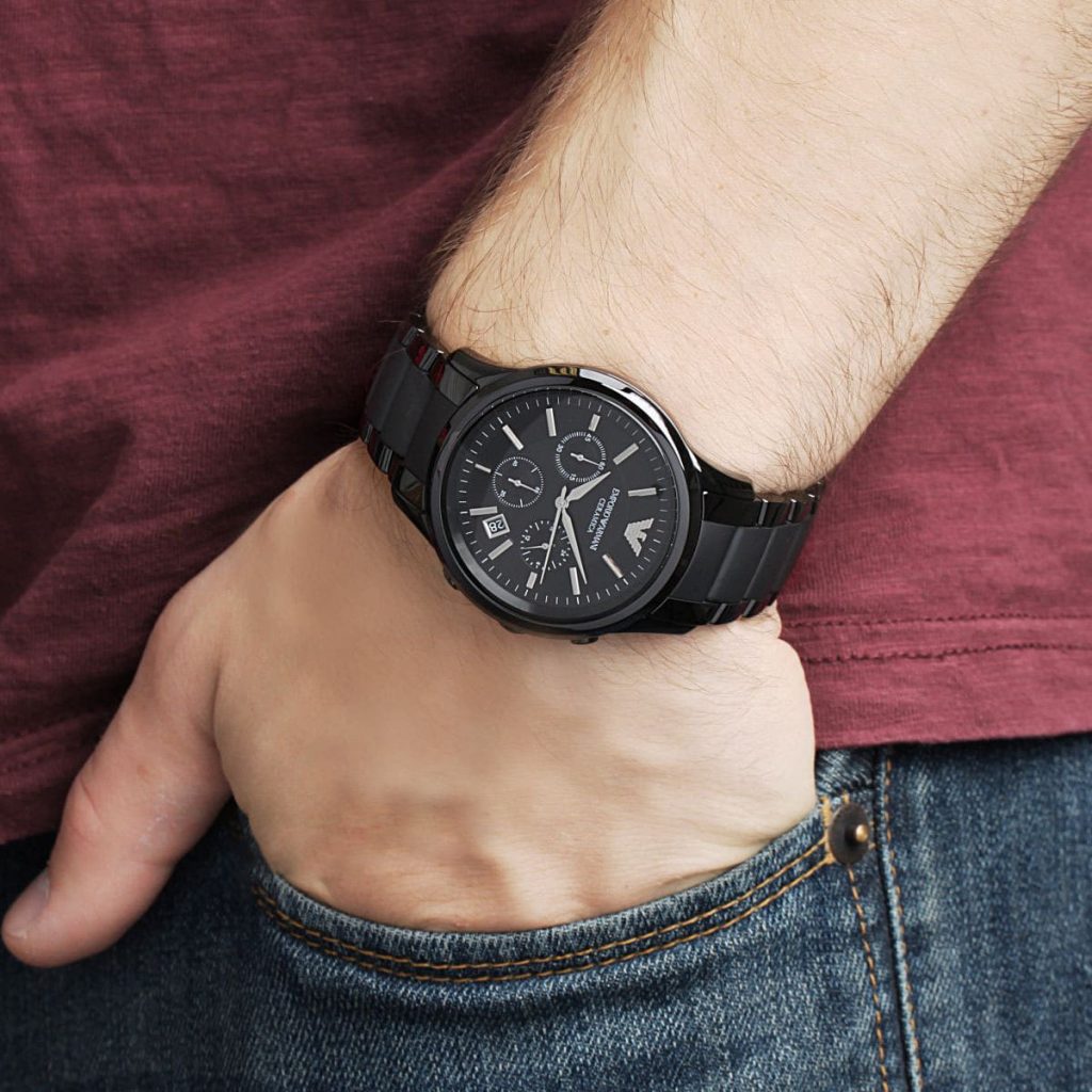 Emporio Armani Watch Ceramica AR1452 | Watches Prime