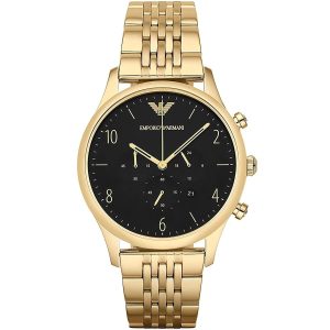 Ar1893 emporio armani watch men gold metal stainless steel beta