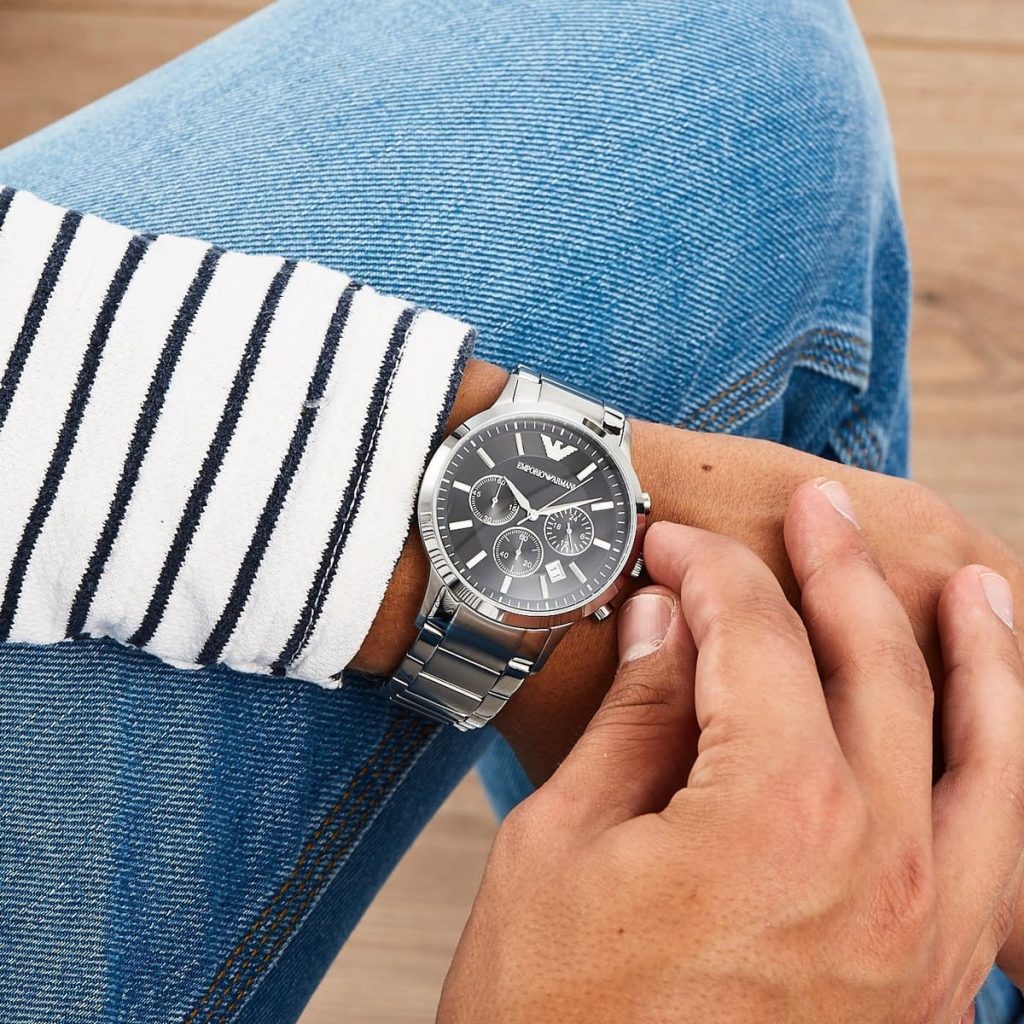 Emporio Armani Watch Renato AR2434 | Watches Prime