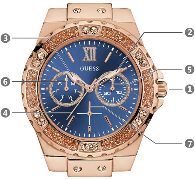 ساعة جيس حريمي لايم لايت W1053L1 | واتشز برايم