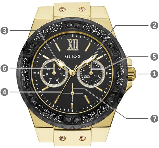 ساعة جيس حريمي لايم لايت W1053L7 | واتشز برايم