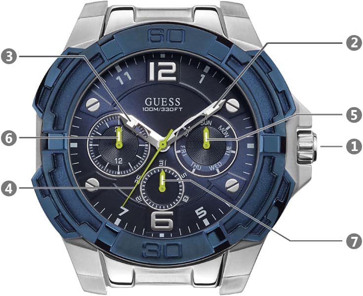 ساعة جيس رجالي جينيسيس W1254G1 | واتشز برايم