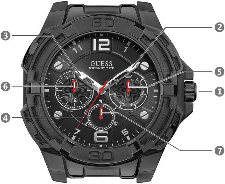 ساعة جيس رجالي جينيسيس W1254G2 | واتشز برايم
