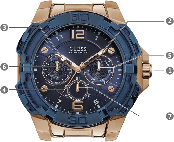 ساعة جيس رجالي جينيسيس W1254G3 | واتشز برايم