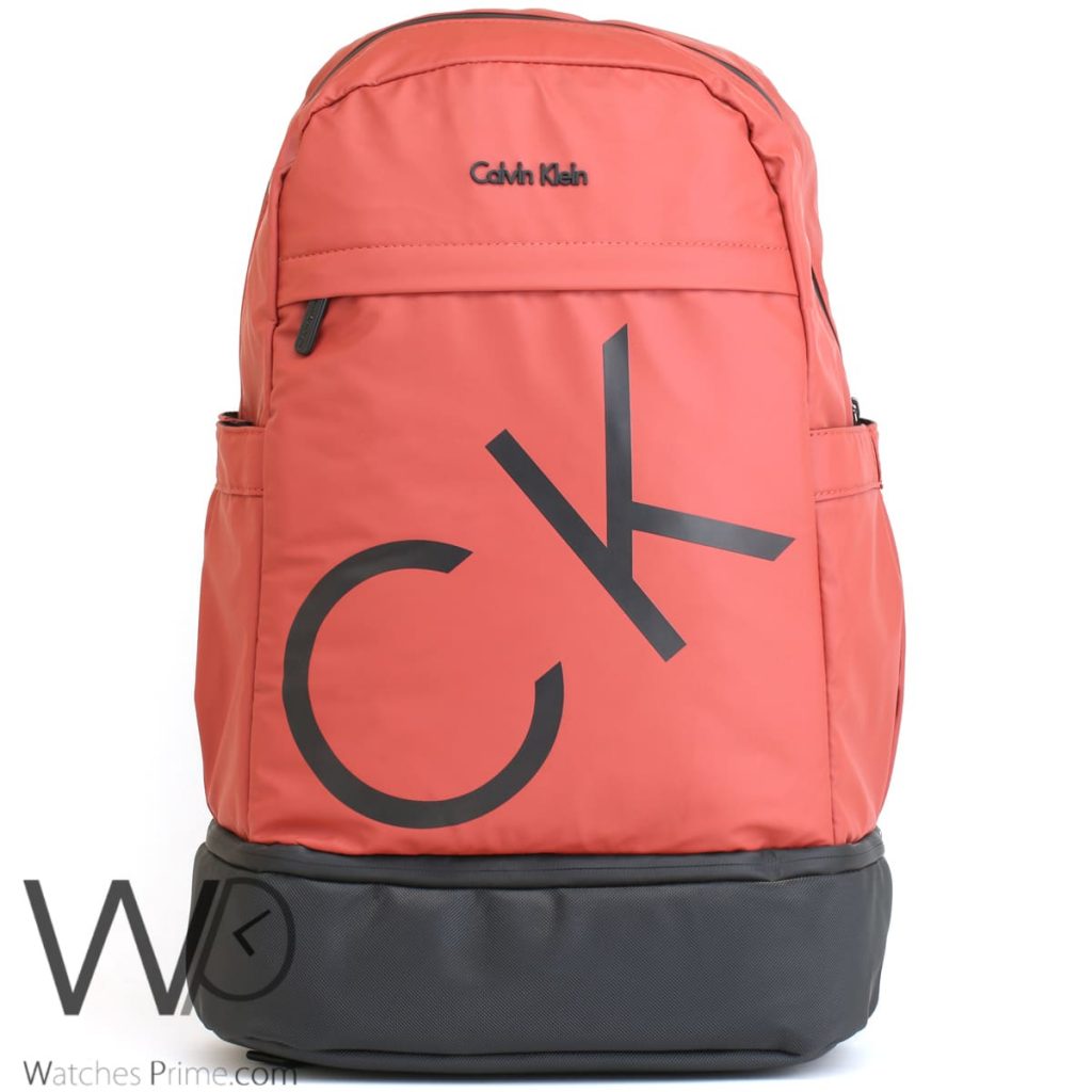 Calvin Klein CK red back bag for men | Watches Prime