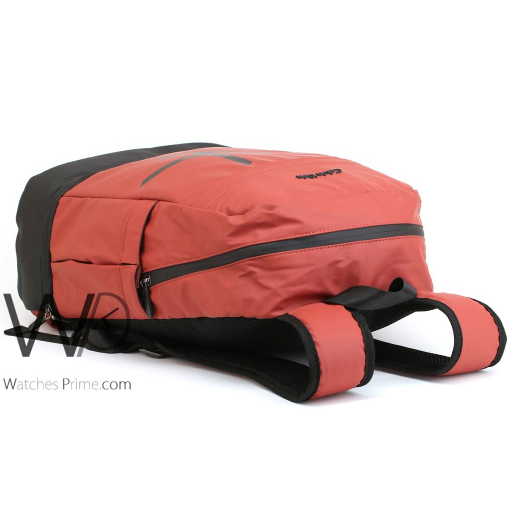 Calvin Klein CK red back bag for men | Watches Prime