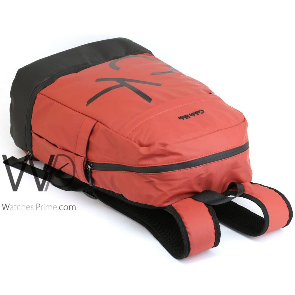 Calvin Klein CK red back bag for men | Watches Prime