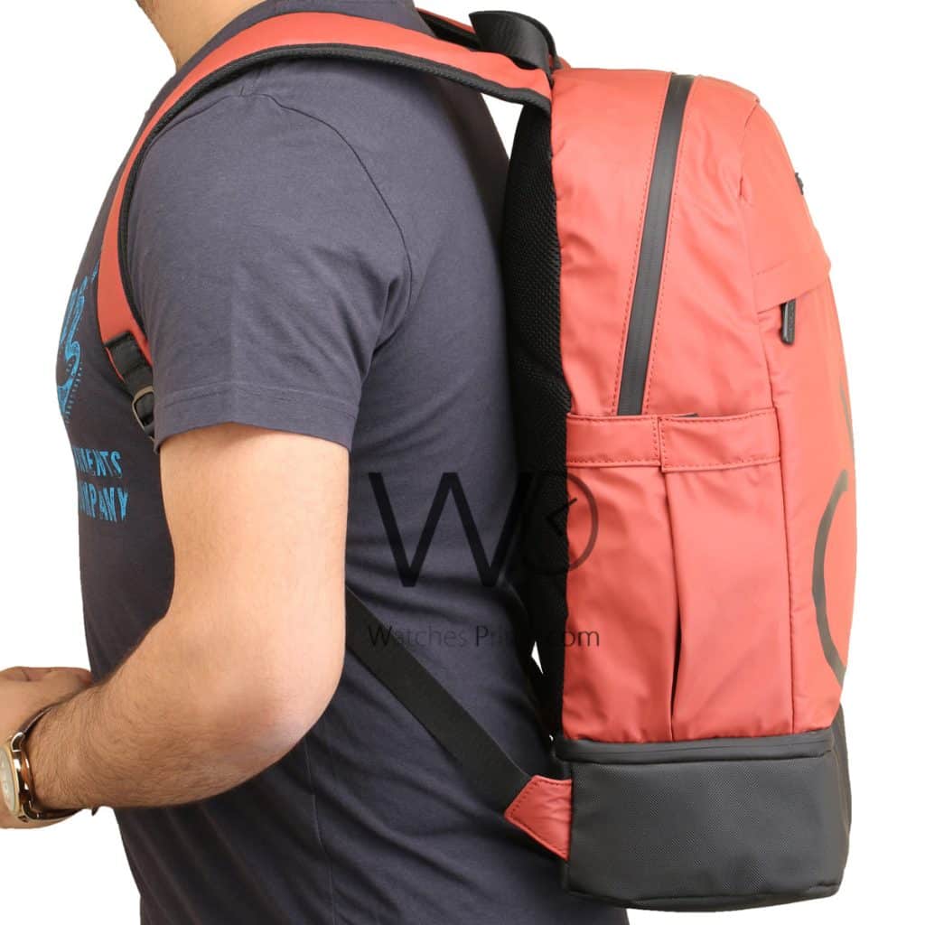 Calvin Klein CK red back bag for men | Watches Prime