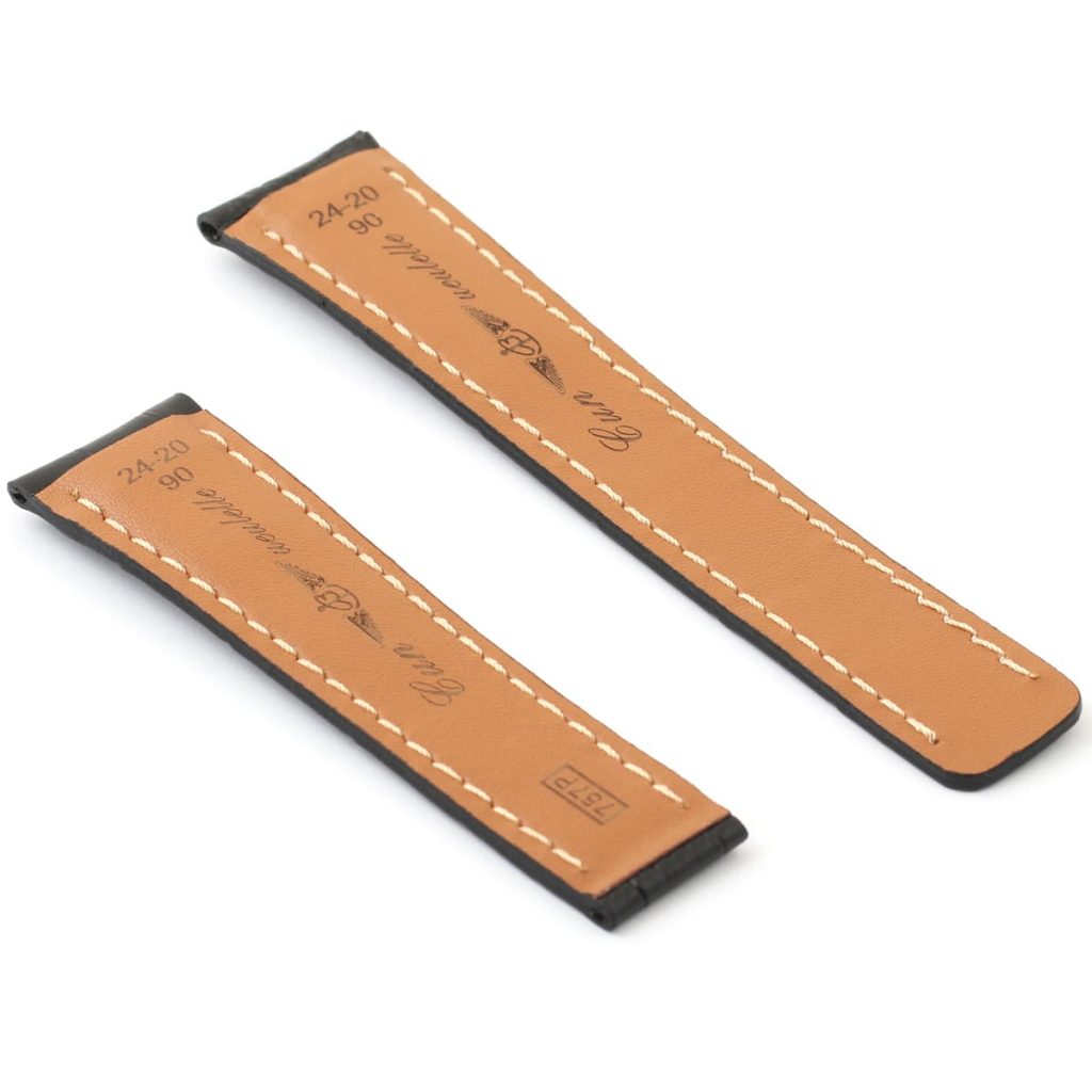 Breitling Leather Black Watch Strap | Watches Prime