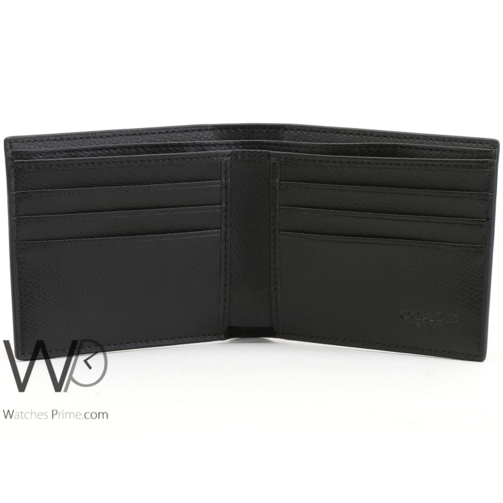 Coach wallet card holder and belt black men | Watches Prime