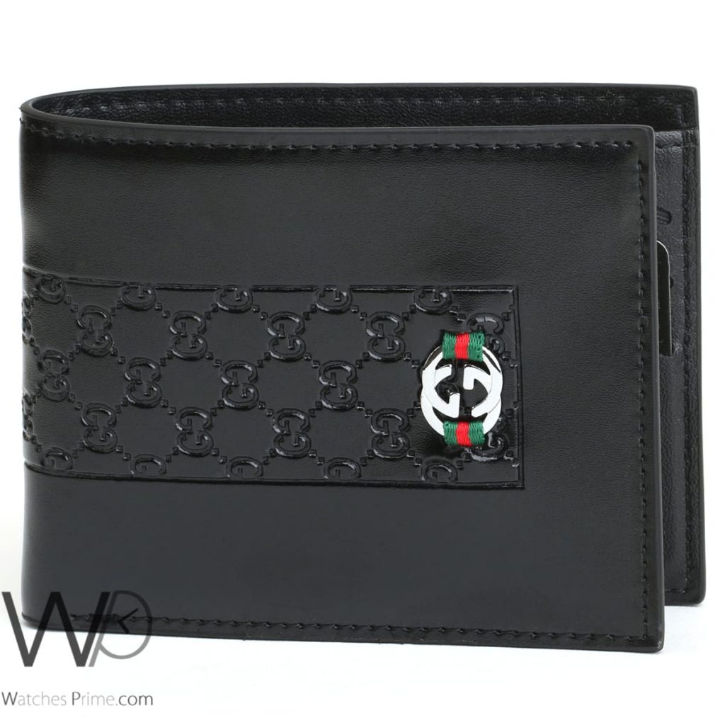 Gucci black wallet for men | Watches Prime