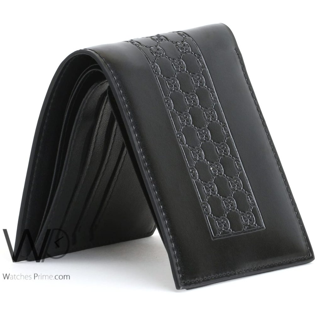 Gucci black wallet for men | Watches Prime