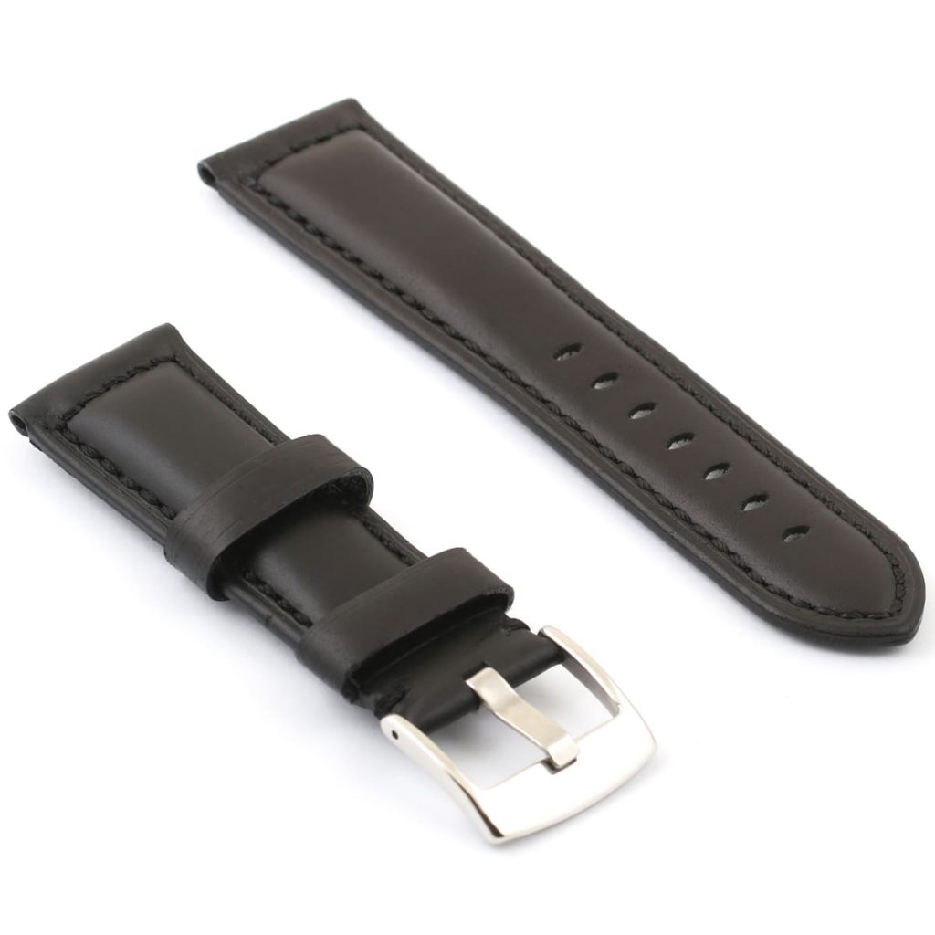 Leather black watch strap | Watches Prime
