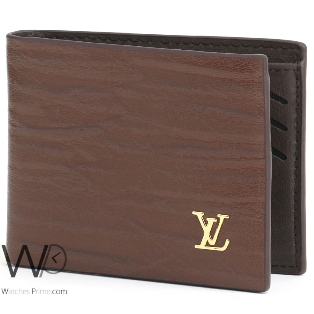محفظة لويس فيتون LV جلد بني رجالى | واتشز برايم
