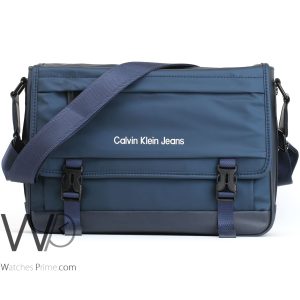 Tommy Hilfiger leather black Messenger Bag | Watches Prime
