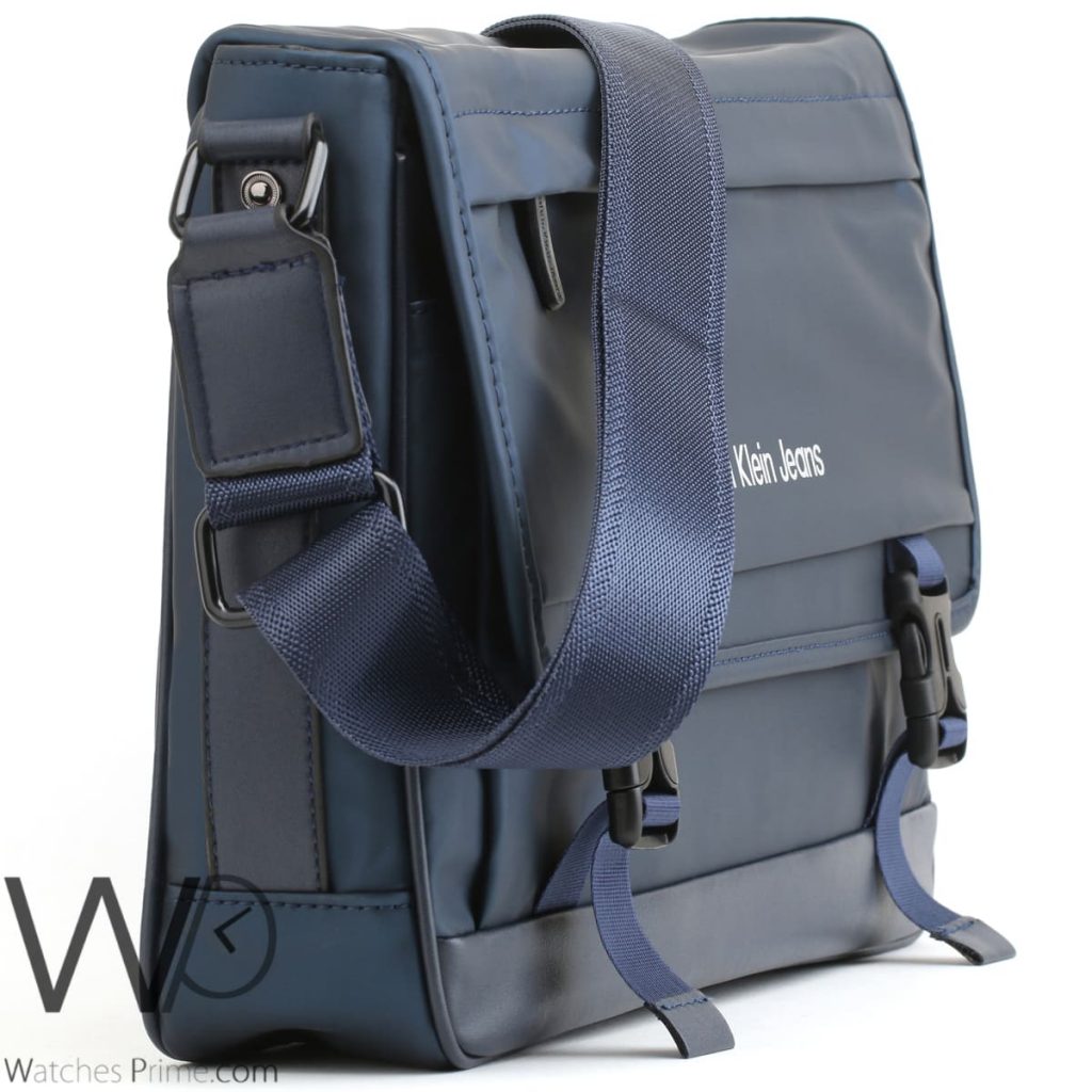 Calvin Klein CK crossbody bag men blue | Watches Prime