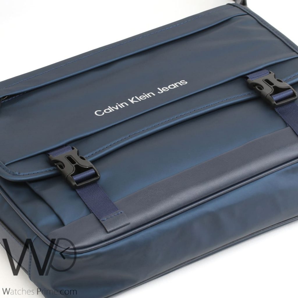 Calvin Klein CK crossbody bag men blue | Watches Prime