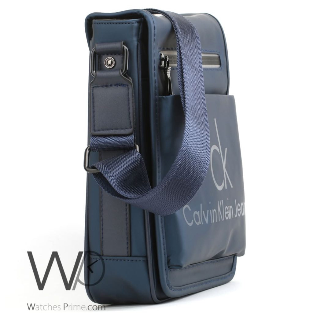 Calvin Klein jeans blue CK crossbody bag men | Watches Prime
