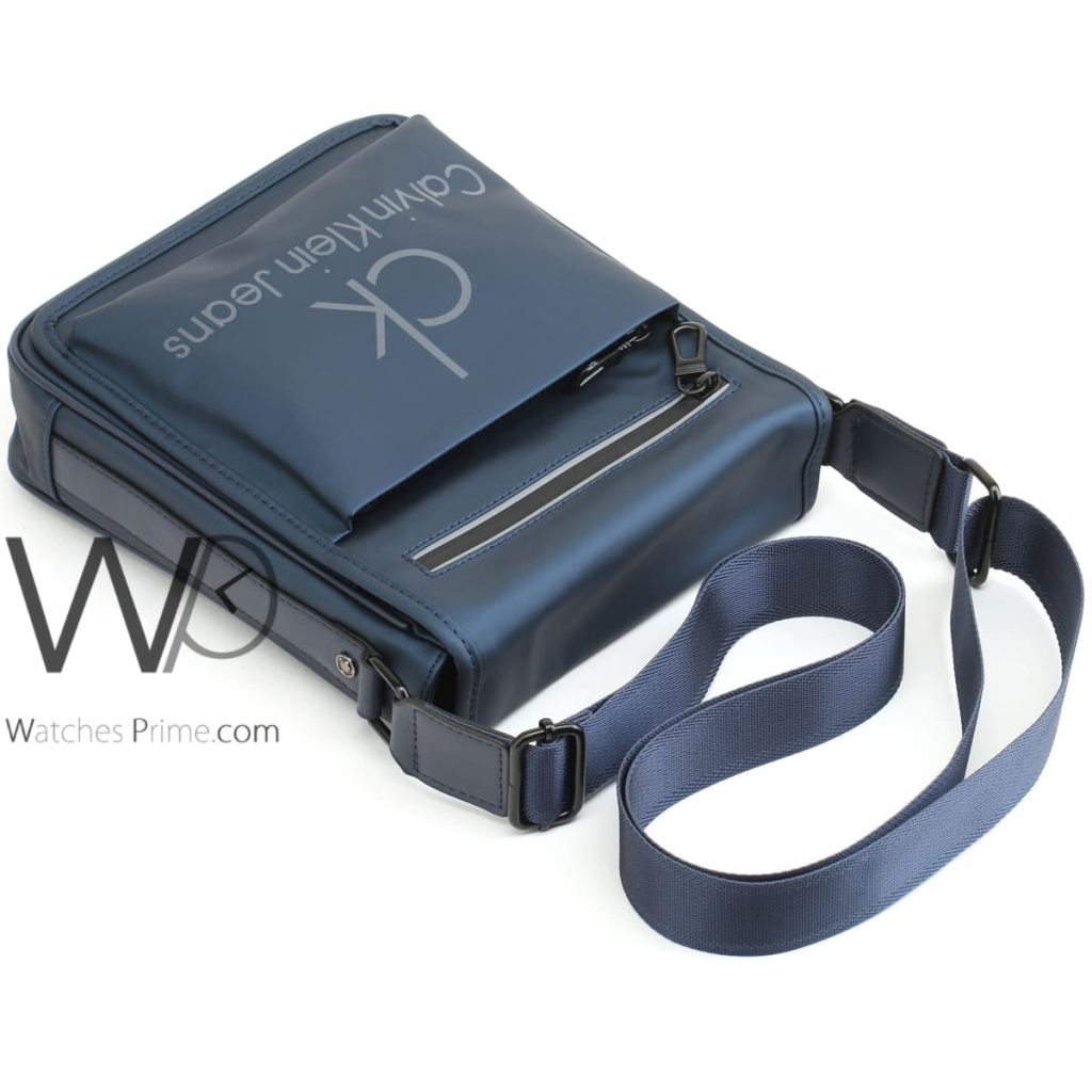 Calvin Klein jeans blue CK crossbody bag men | Watches Prime