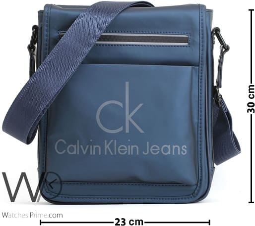 Calvin Klein jeans blue CK crossbody bag men | Watches Prime