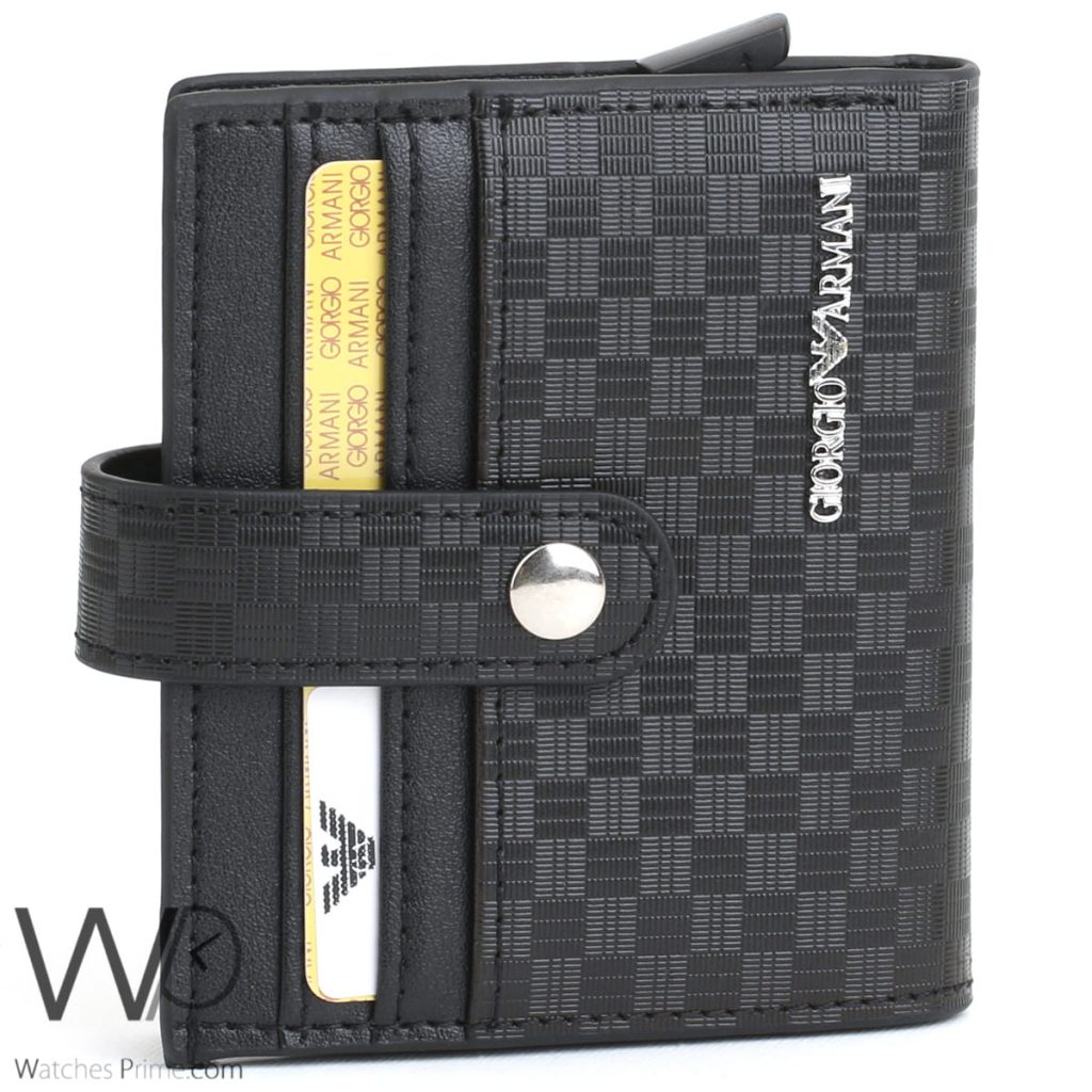 Giorgio Armani card holder wallet for men | Watches Prime