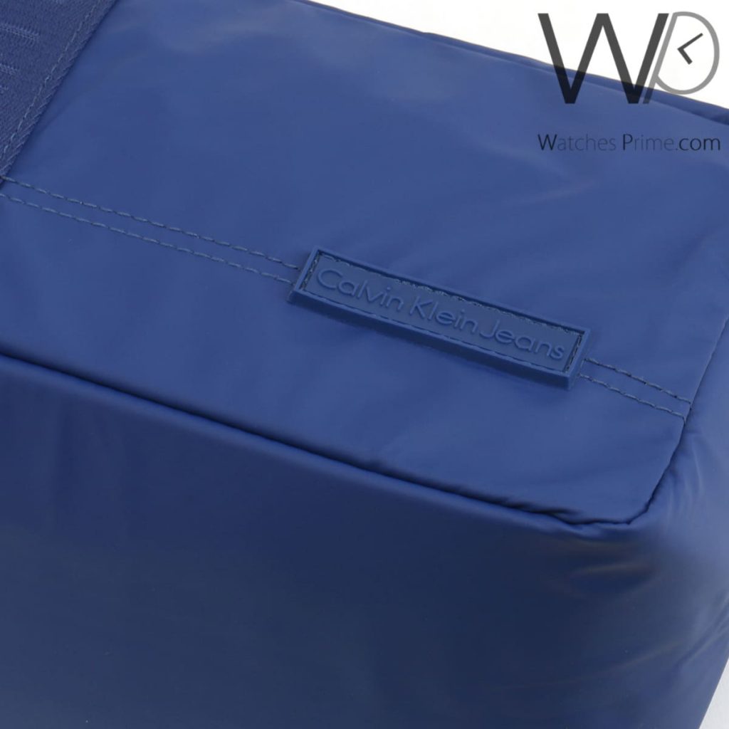Calvin Klein hand bag blue for men | Watches Prime