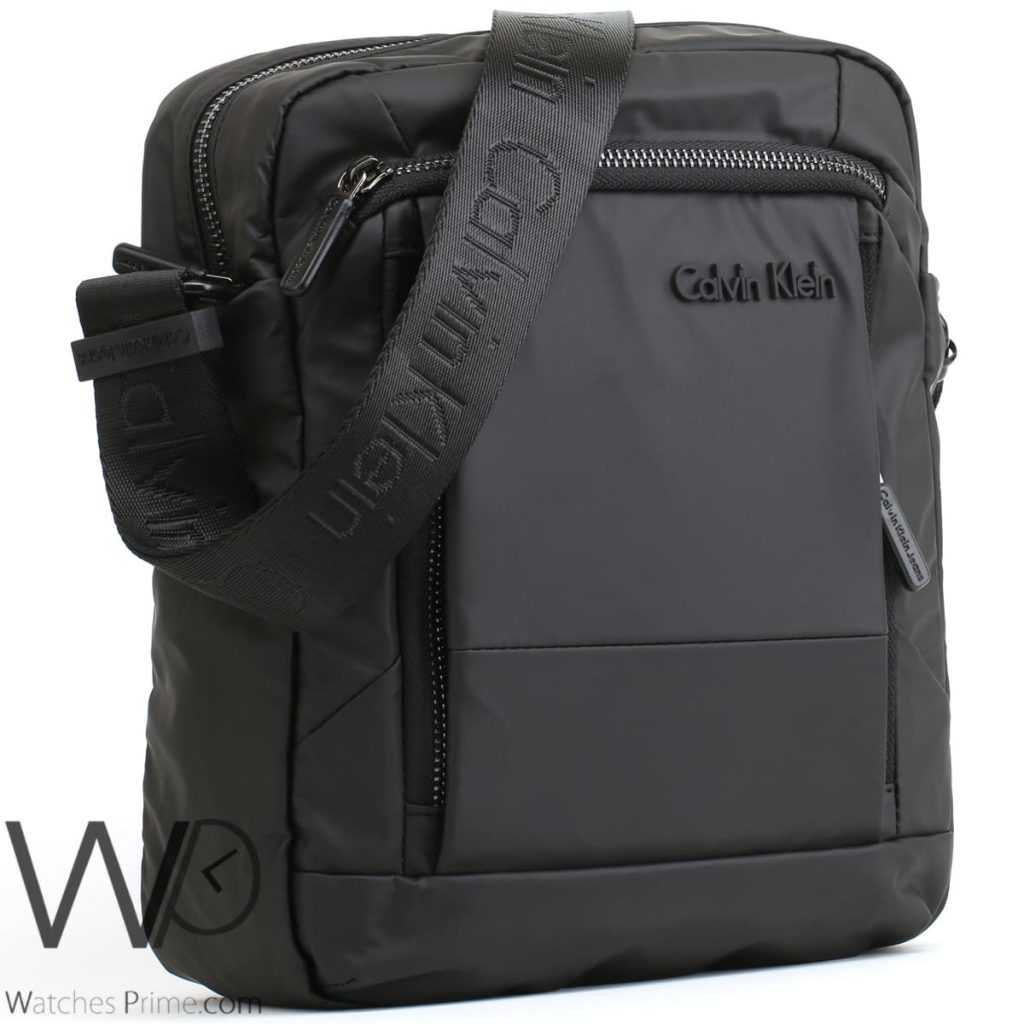 Calvin Klein CK cross body Bag men black | Watches Prime