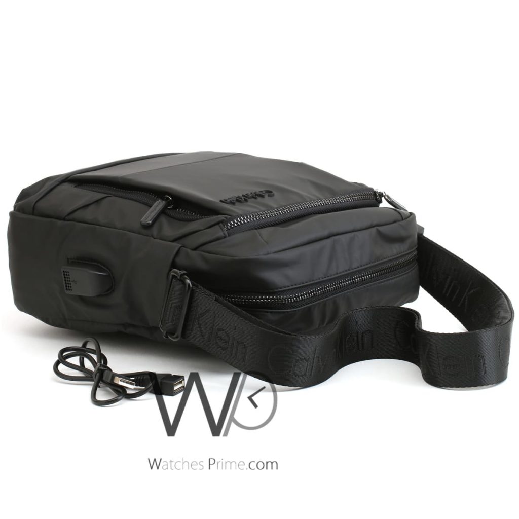 Calvin Klein CK cross body Bag men black | Watches Prime