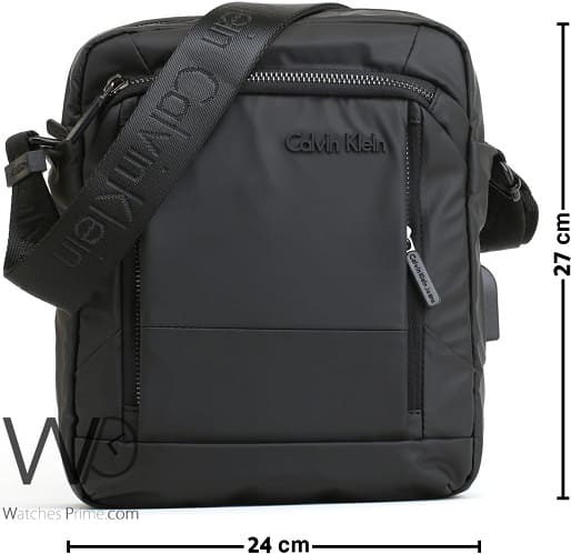 Calvin Klein CK cross body Bag men black | Watches Prime