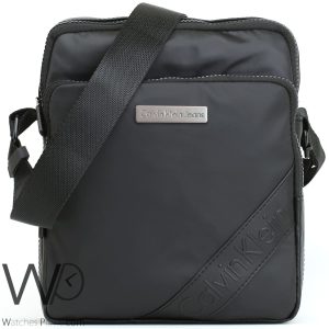 Messenger crossbody calvin klein jeans black bag for men ck