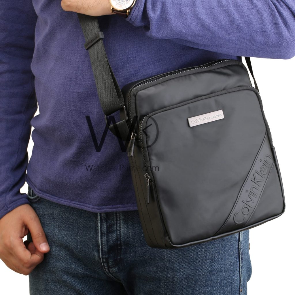 Calvin CK Klein black crossbody bag men | Watches Prime