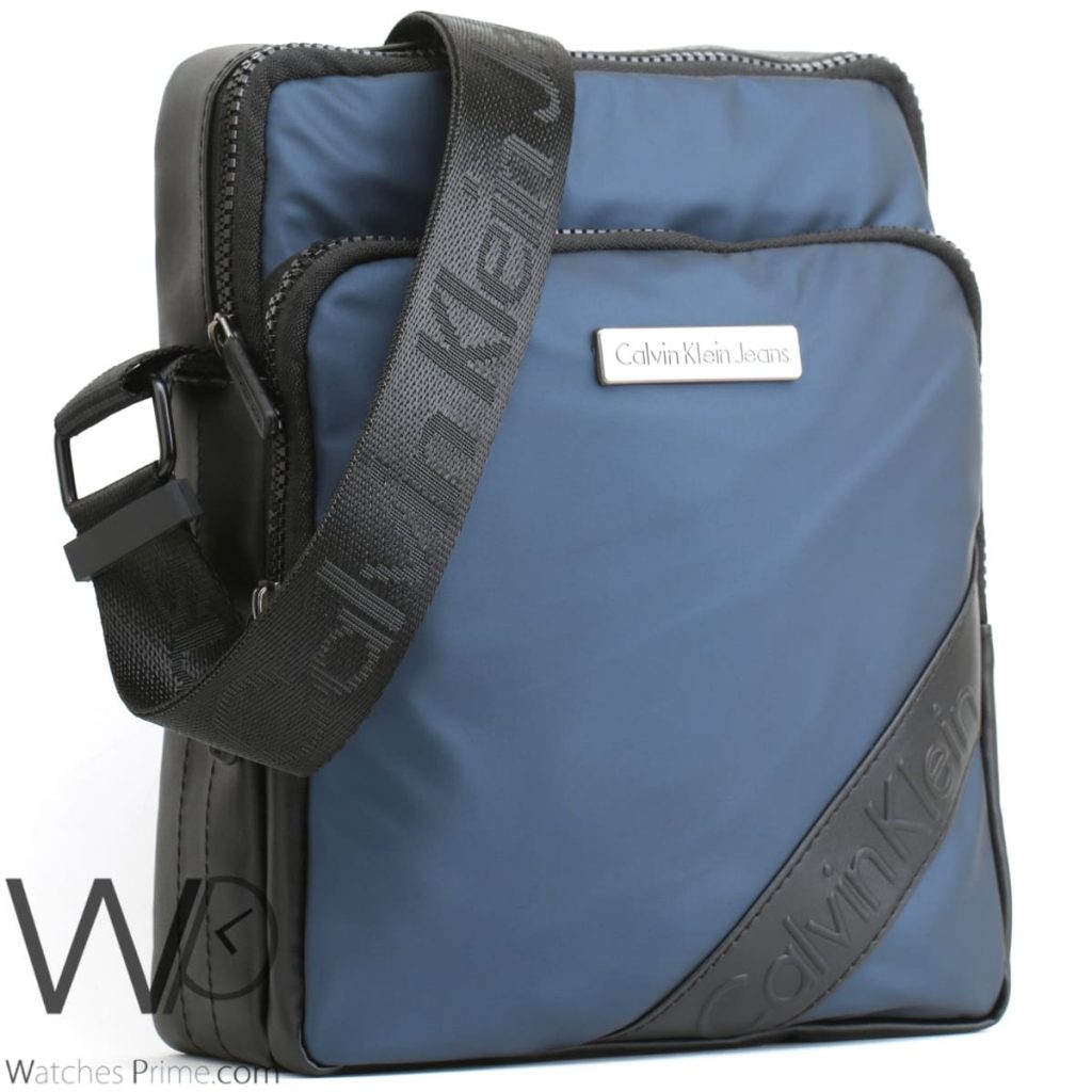 Calvin Klein CK blue crossbody bag men | Watches Prime