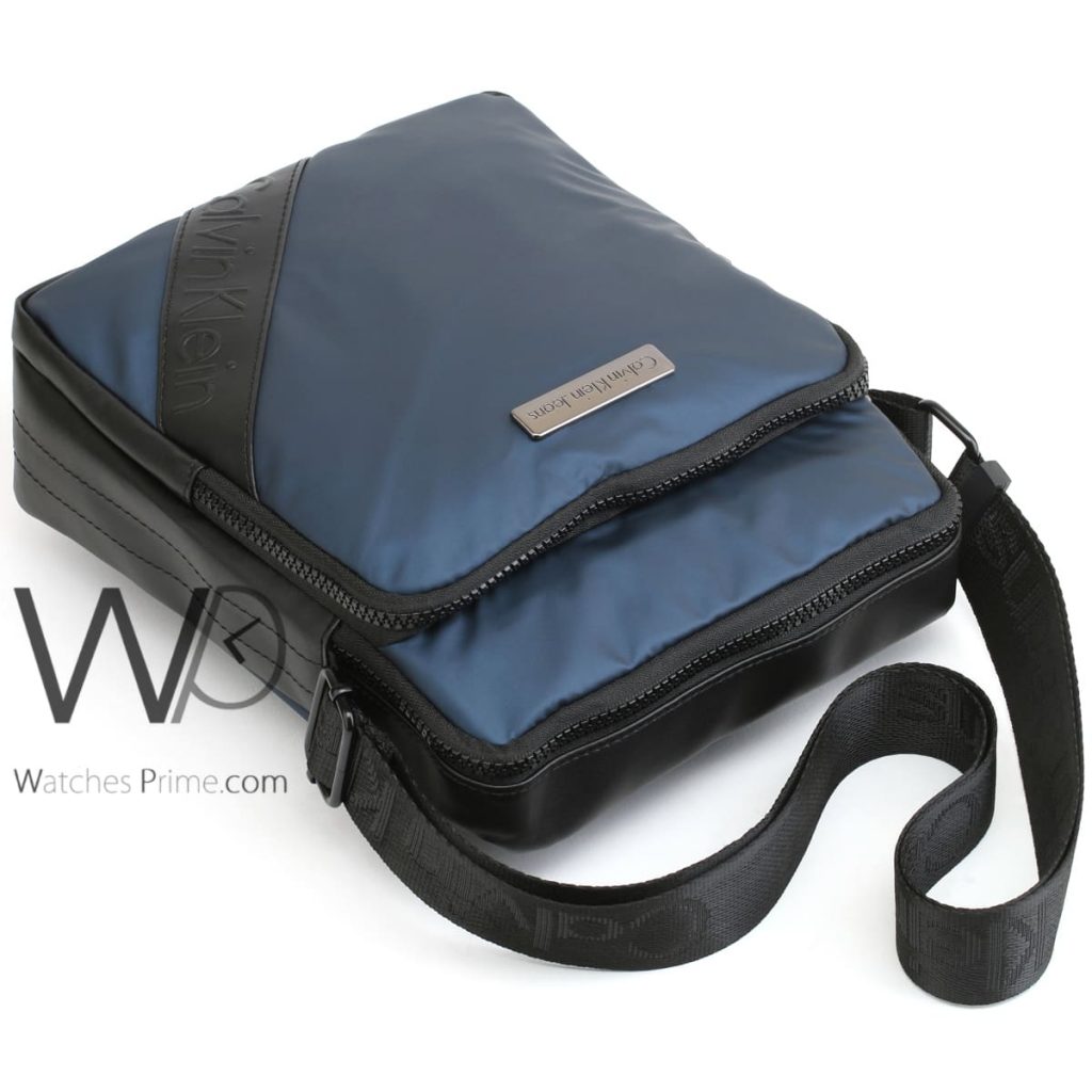 Calvin Klein CK blue crossbody bag men | Watches Prime