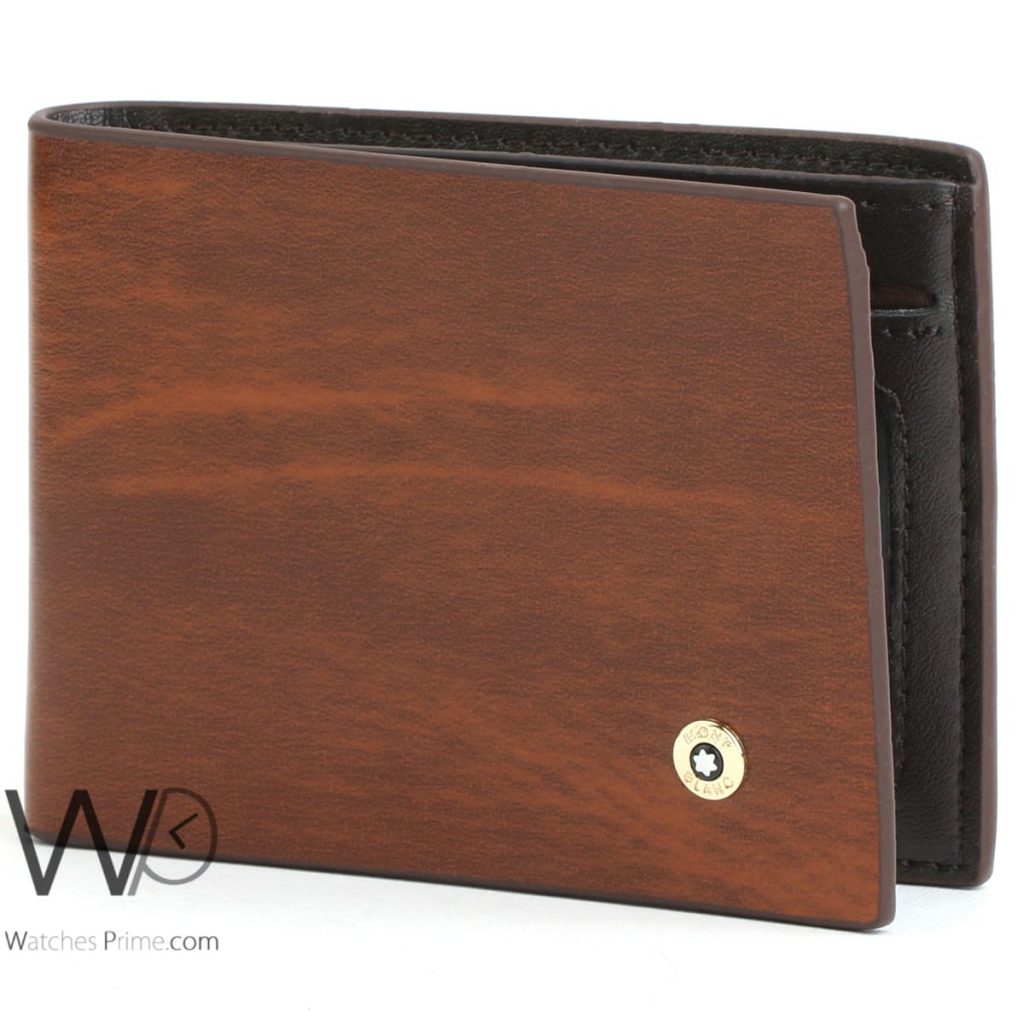 Mont blanc havan leather wallet for men | Watches Prime