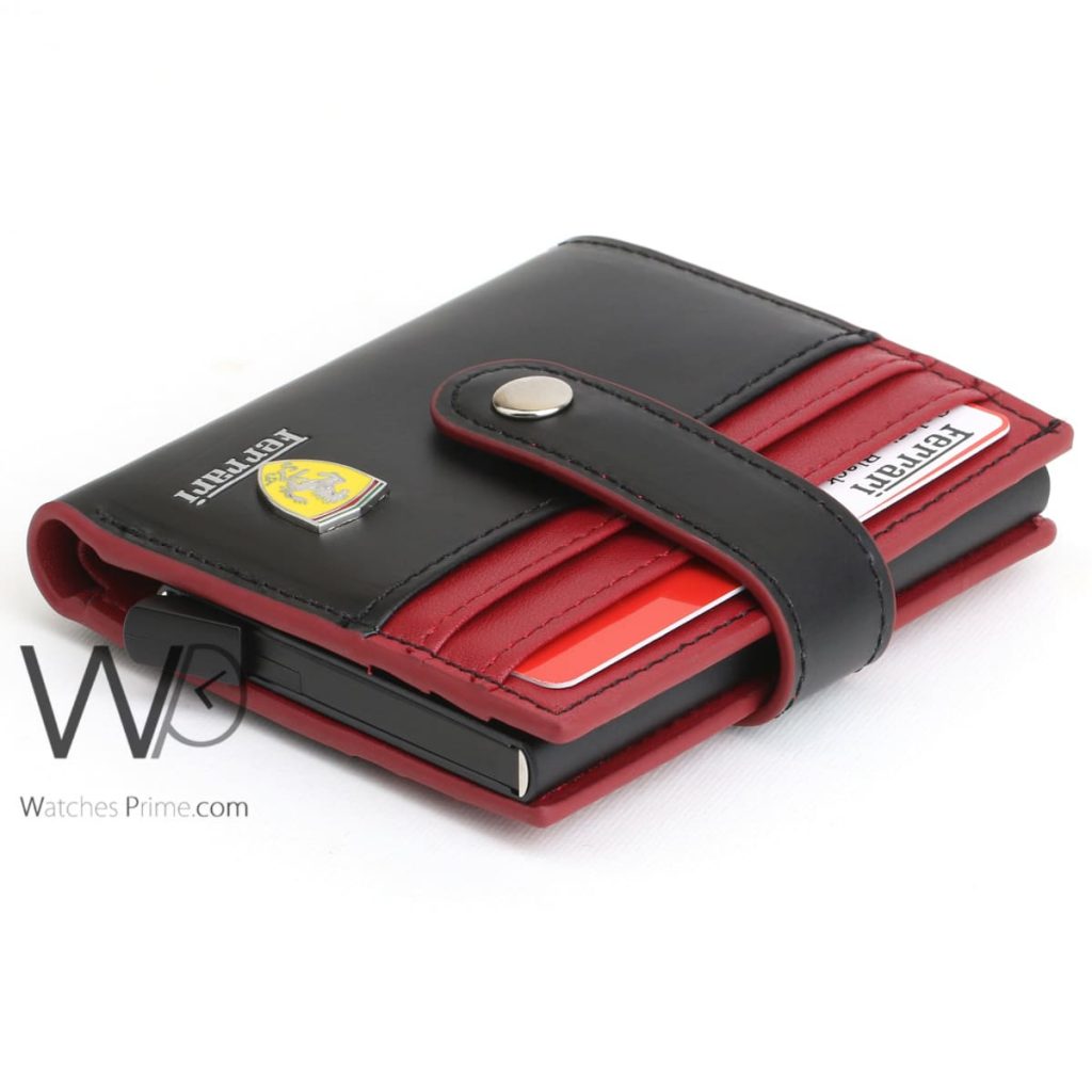 Ferrari card holder wallet for men | Watches Prime