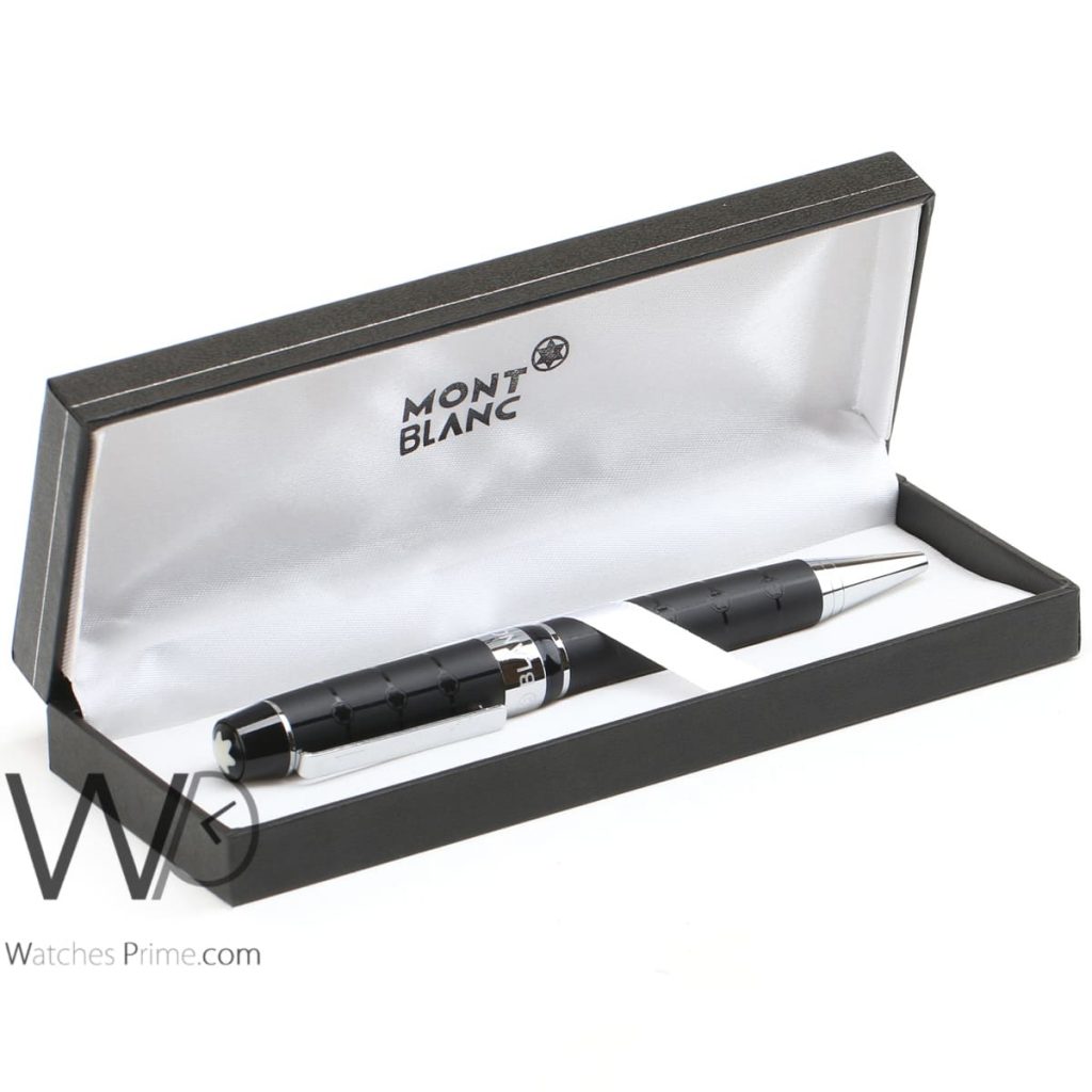 قلم مون بلو mont blanc اسود جاف | واتشز برايم