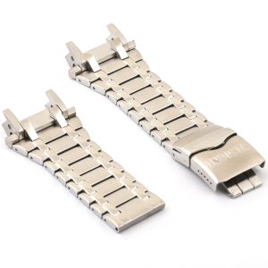 Silver metal stainless steel invicta watch strap