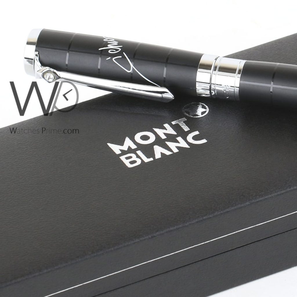 قلم مون بلو mont blanc اسود جاف | واتشز برايم