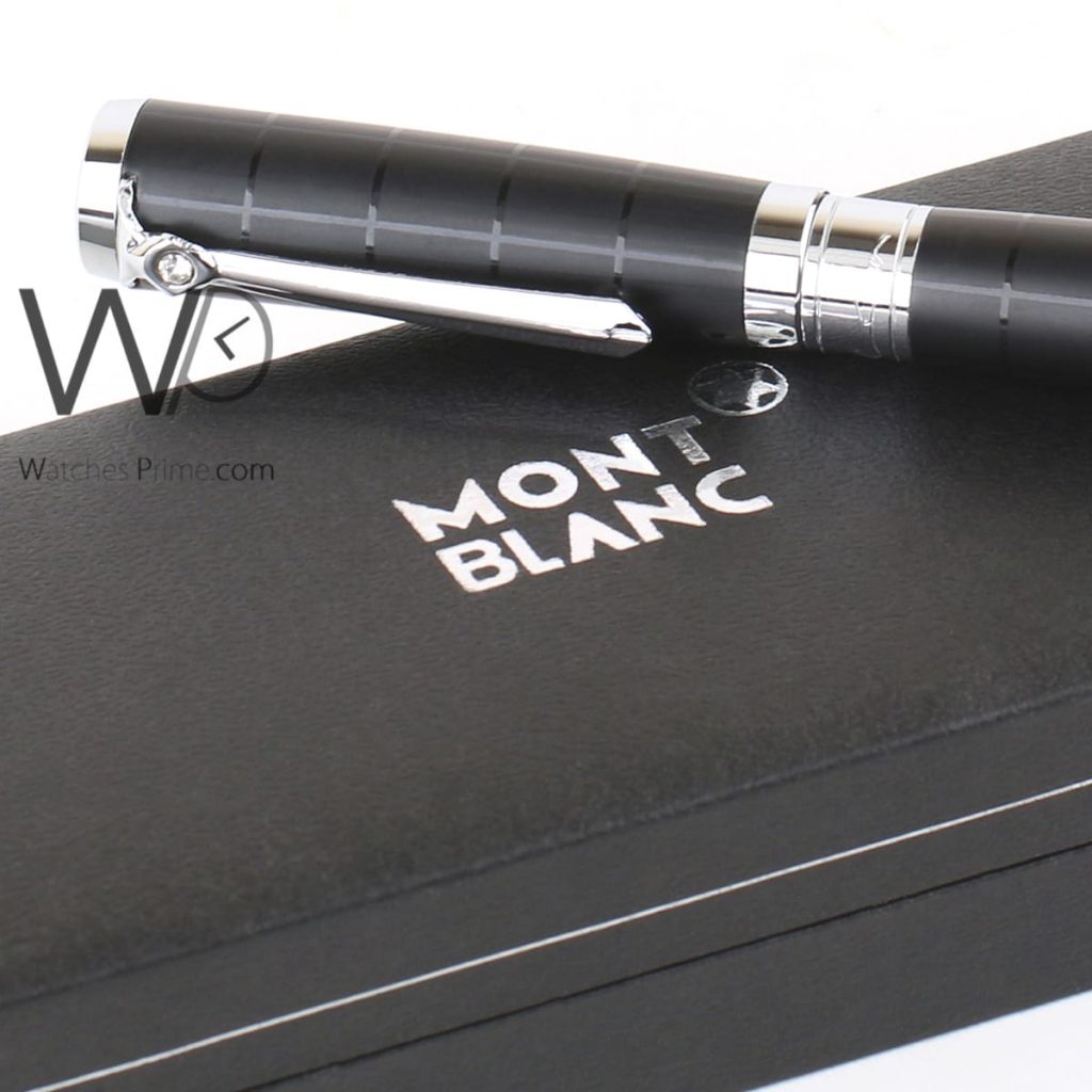 قلم اسود مون بلو mont blanc جاف | واتشز برايم