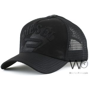Diesel black cap men