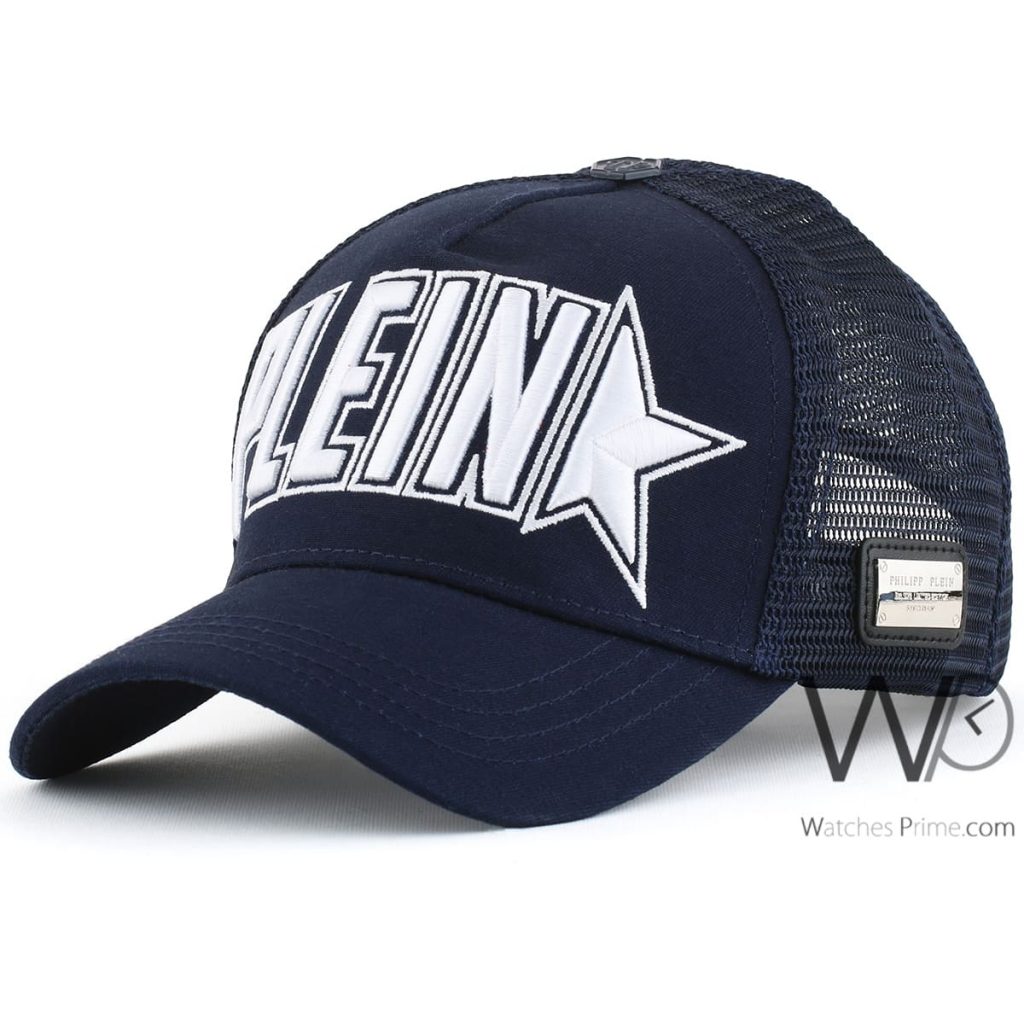 Philipp Plein baseball cap blue for men | Watches Prime