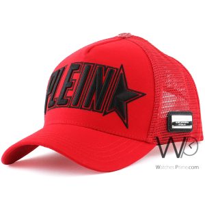 Philipp plein red cap men