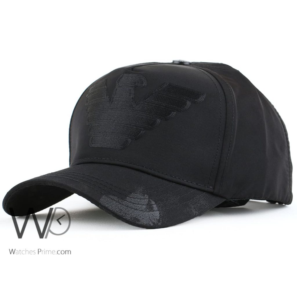 Emporio Armani baseball cap black for men | Watches Prime