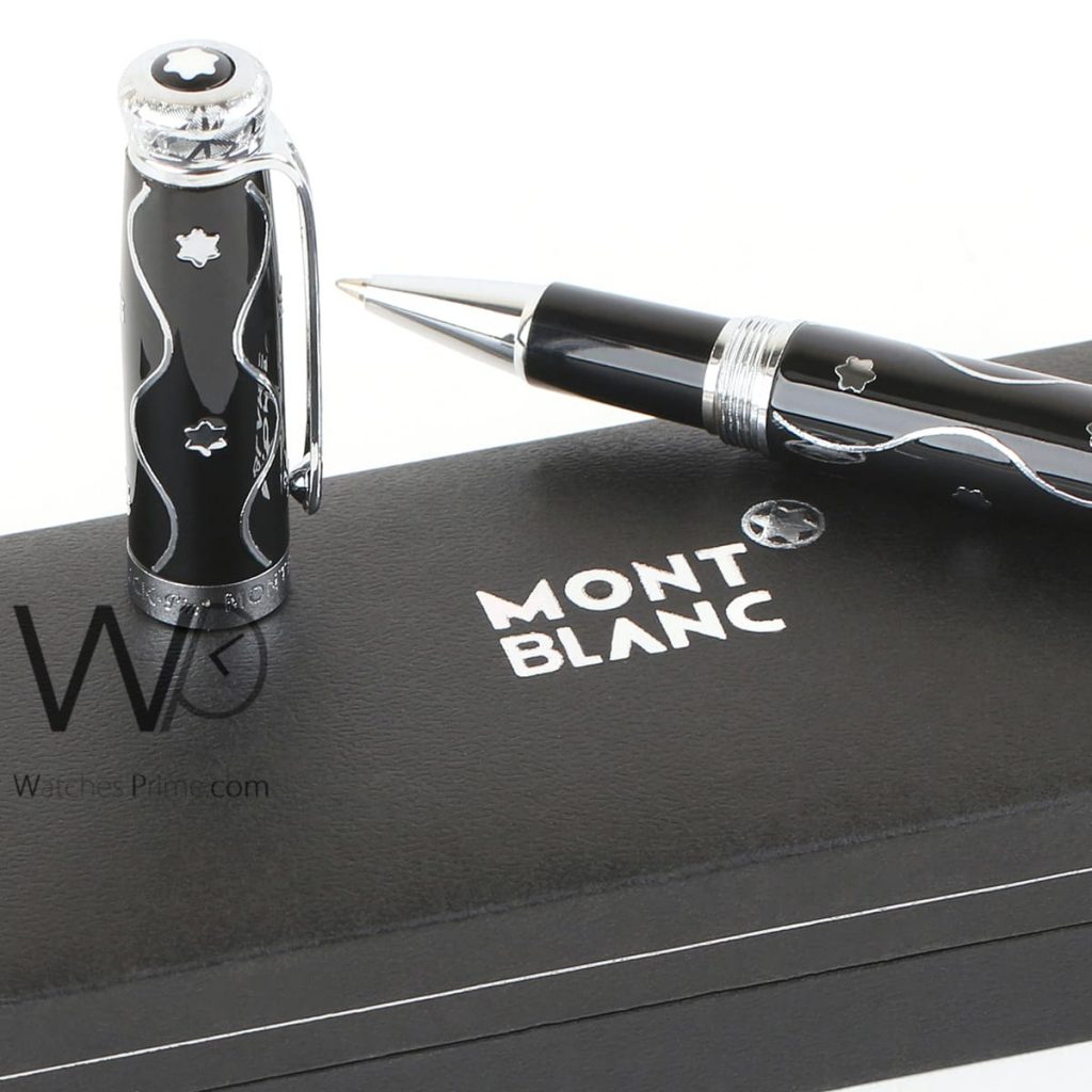 قلم مون بلو mont blanc اسود حبر | واتشز برايم