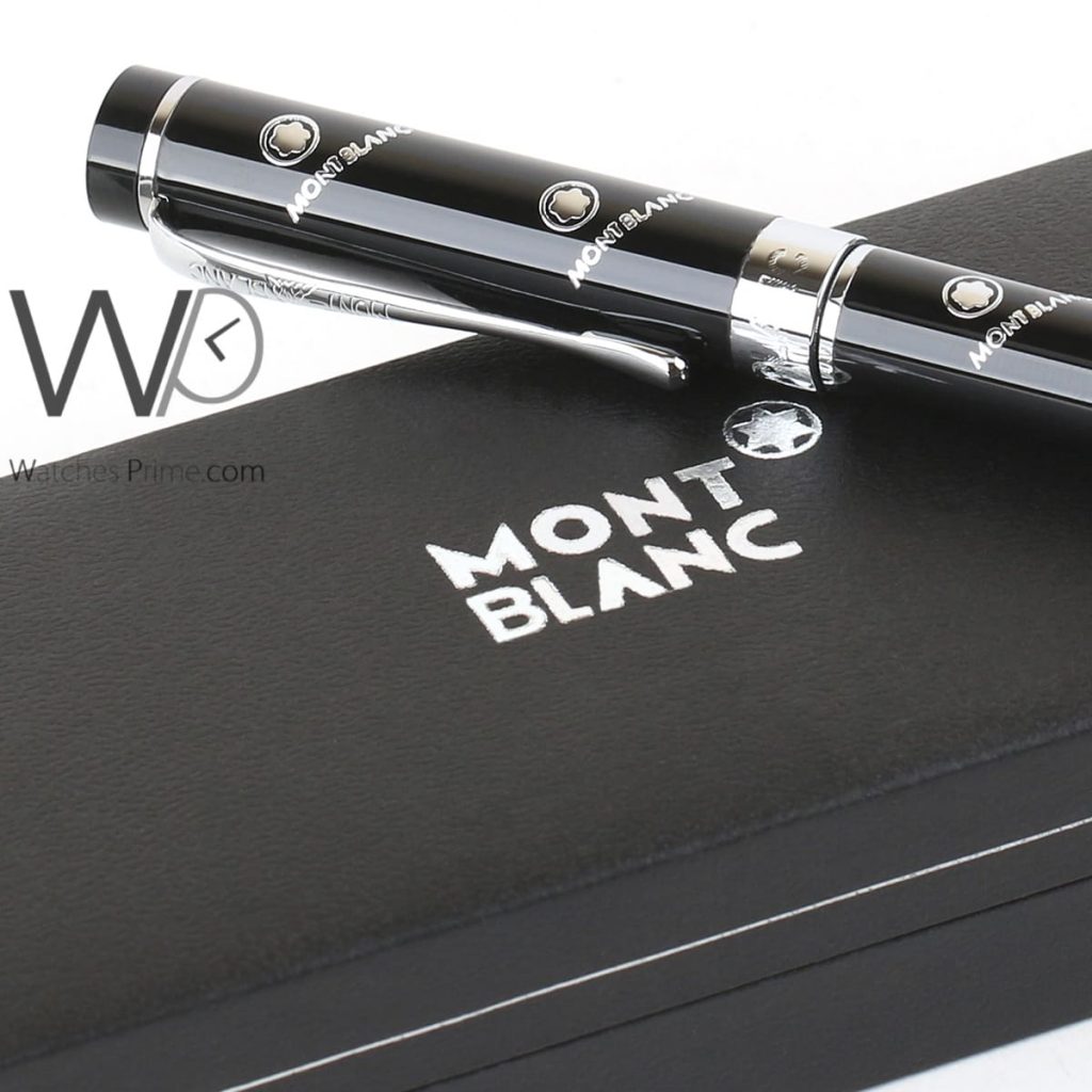 mont blanc black ball point ink pen | Watches Prime