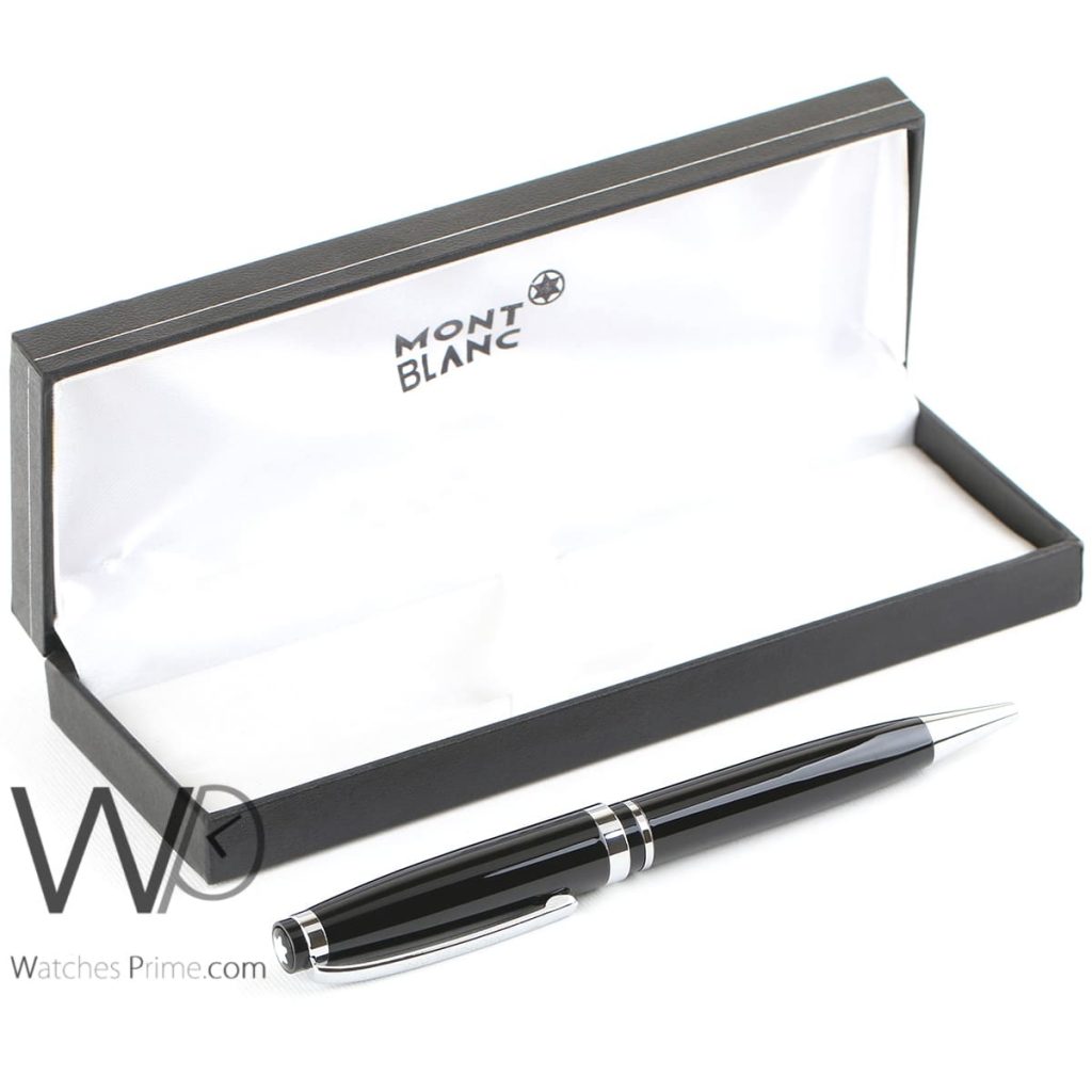 قلم جاف اسود mont blanc مون بلو | واتشز برايم