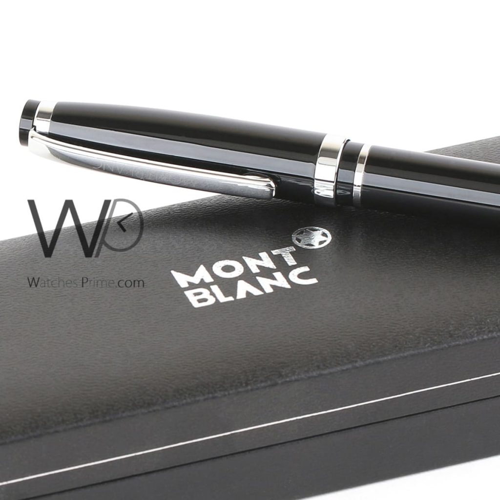 قلم جاف اسود mont blanc مون بلو | واتشز برايم