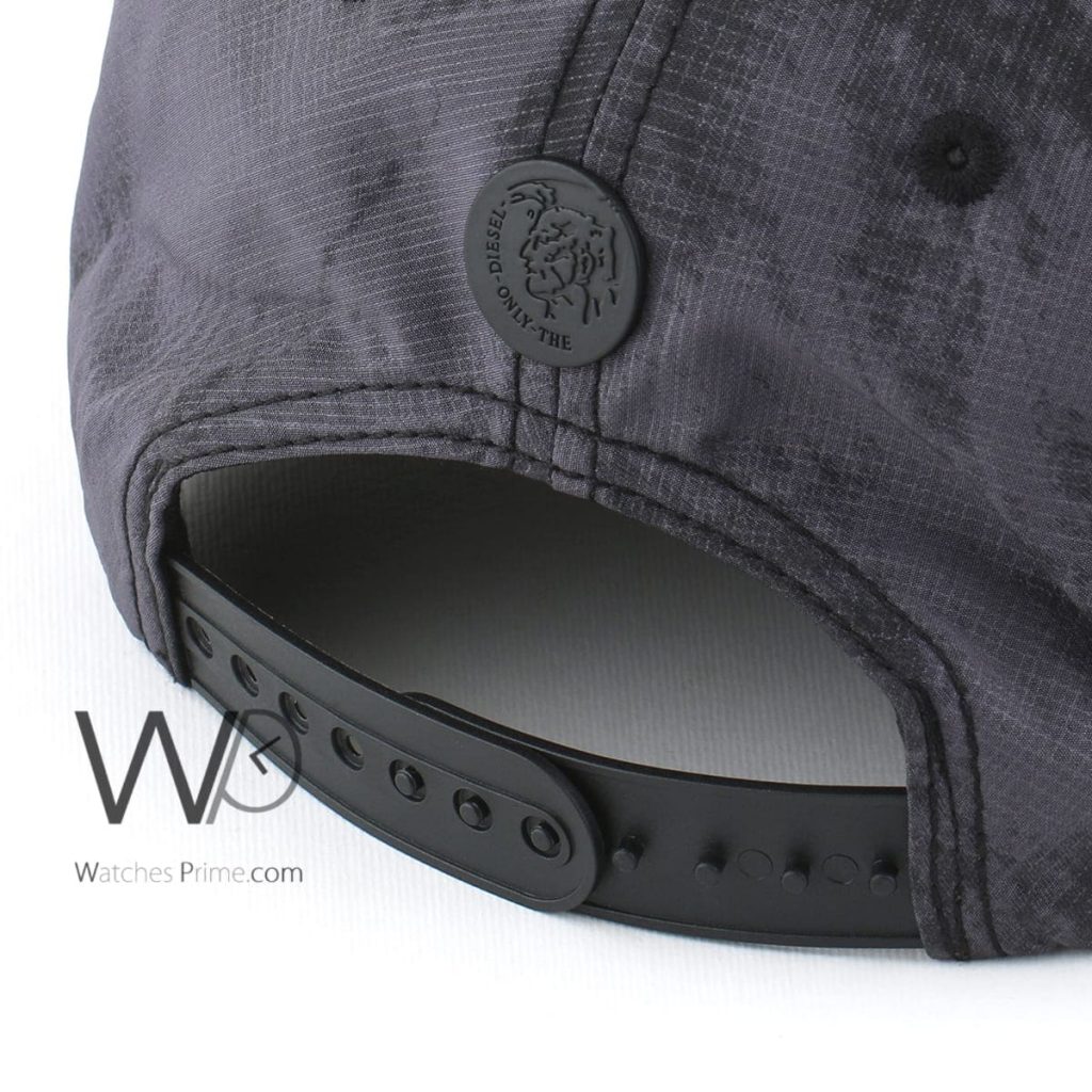 Diesel camouflaged gray and black cap for men | Watches Prime