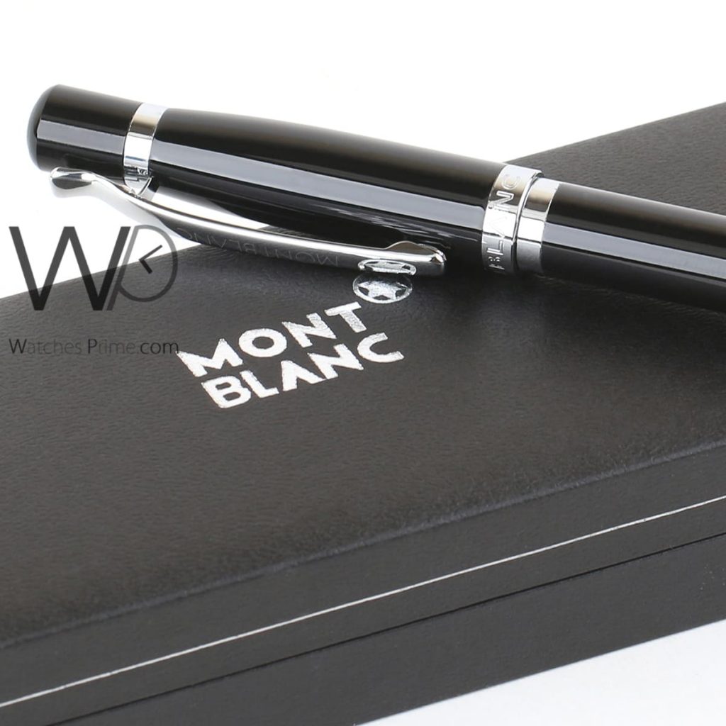 قلم جاف اسود mont blanc مون بلو | واتشز برايم